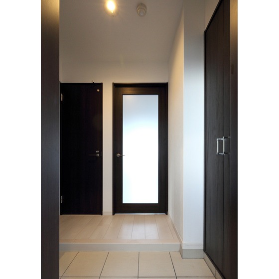 玄関　ただいまからの眺めはいかがですか