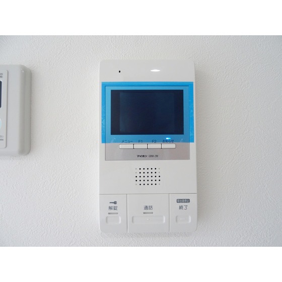 セキュリティ　モニター付きインターホン