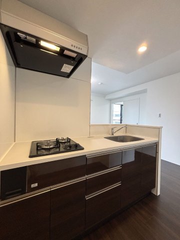 キッチン　2口ガスコンロシステムキッチン