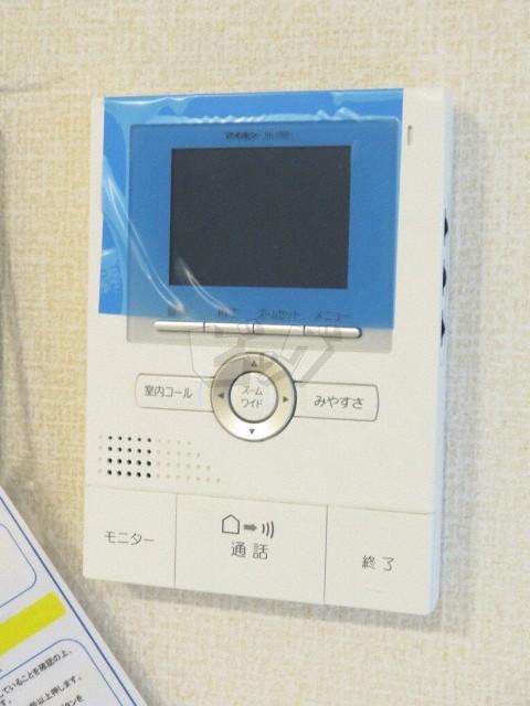 セキュリティ　来客の顔が見えて安心！TVモニターホン付きです♪