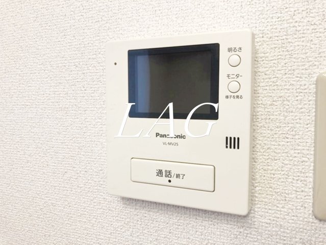 セキュリティ　モニター付インターホンです。