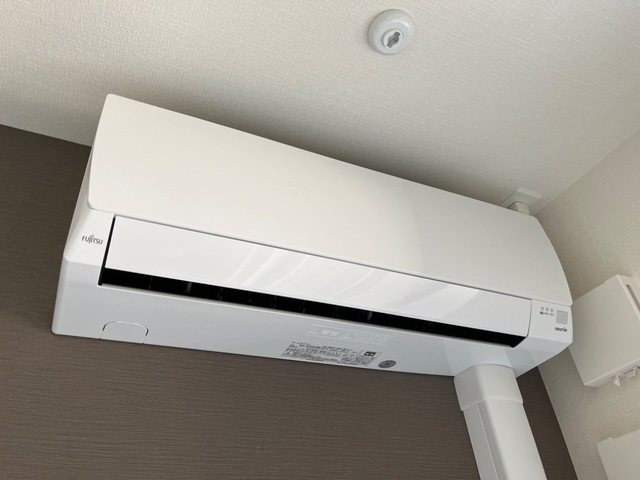 その他設備　エアコン完備で年中快適♪