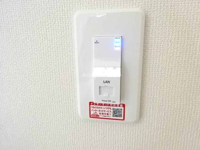 玄関　ネット無料設備