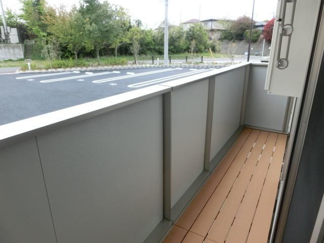 バルコニー　閑静な住宅街