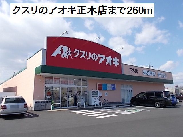 ドラックストア　クスリのアオキ正木店（ドラッグストア）まで260m