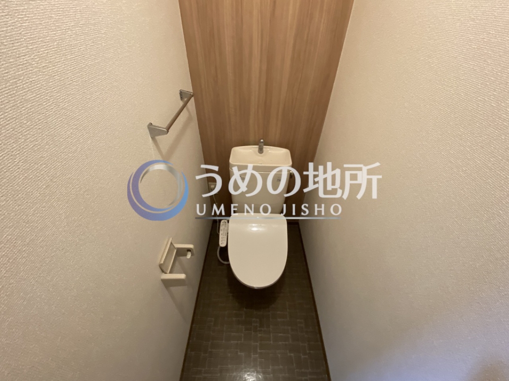 西鉄天神大牟田線 宮の陣駅 徒歩30分 2階建 築26年のトイレ写真