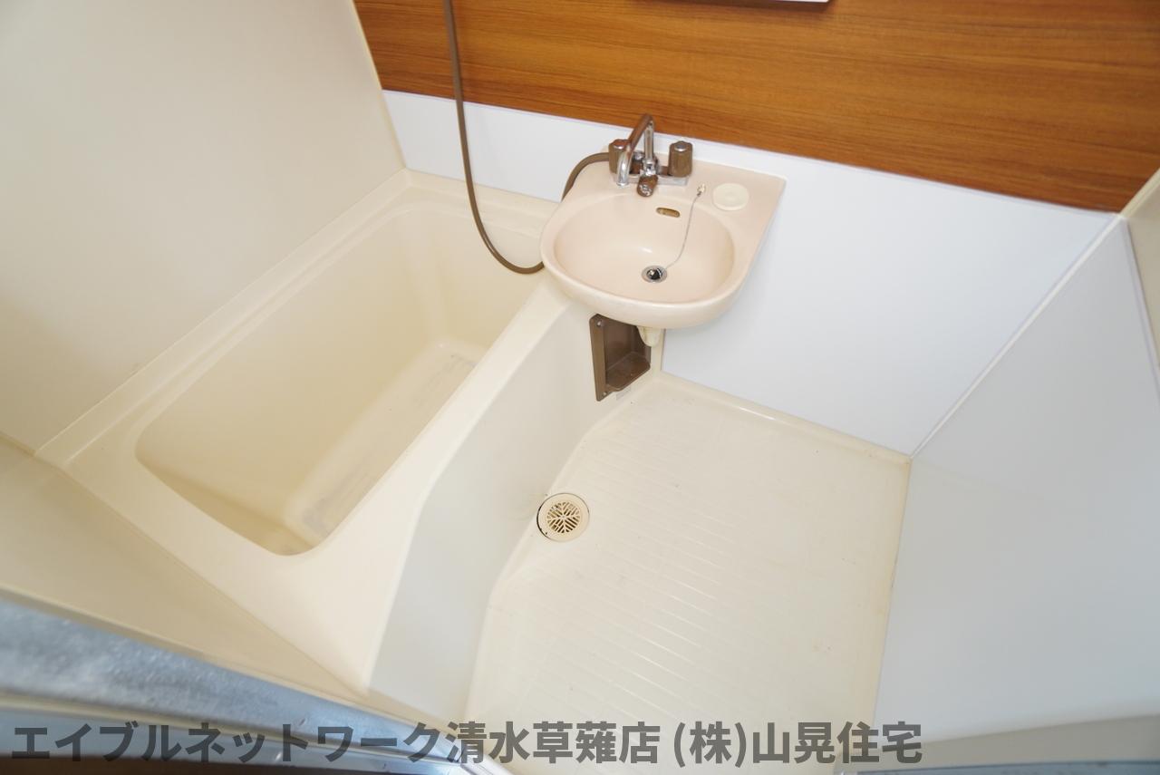 静岡鉄道静岡清水線 狐ケ崎駅 徒歩21分 4階建 築39年の風呂写真
