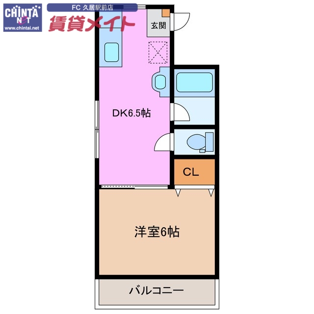 コーポイトウIIIの間取り写真