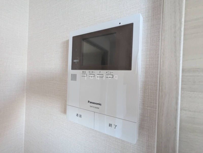セキュリティ　モニター付きインターホンで来客確認も安心です！
