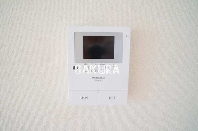 セキュリティ　安心のモニター付きインターホンです♪