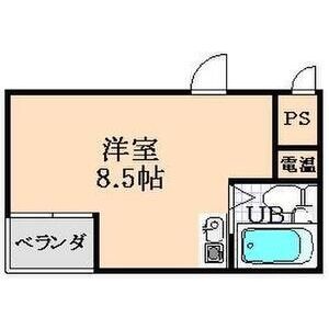 大阪市平野区平野市町のアパートの間取り