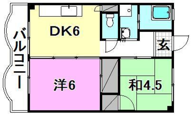 カローラハイツの間取り