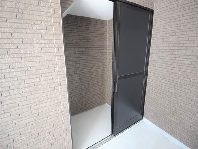 収納　反転したお部屋の写真です。