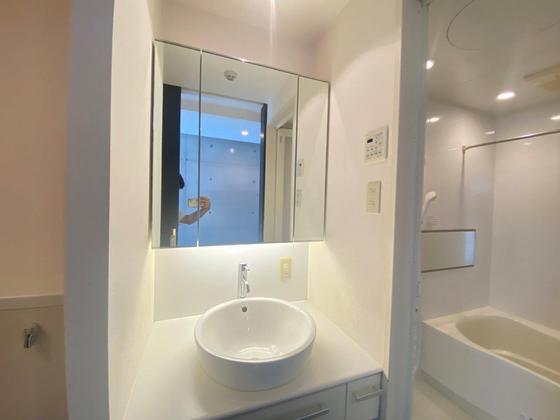 洗面設備　※別号室の写真です