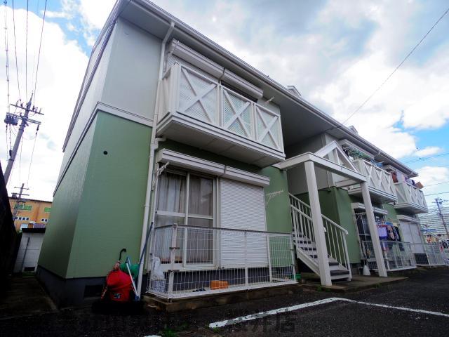 桜井市大字外山のアパートの建物外観