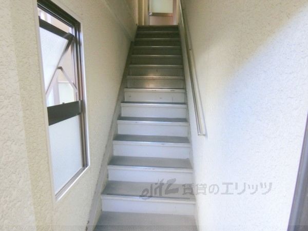 セキュリティ　階段