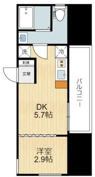 世田谷区砧のマンションの間取り