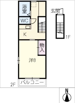 アスフォート五女子の間取り