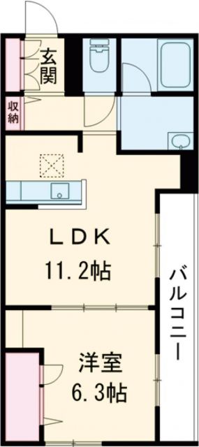 （仮称）シャーメゾン 西七条の間取り