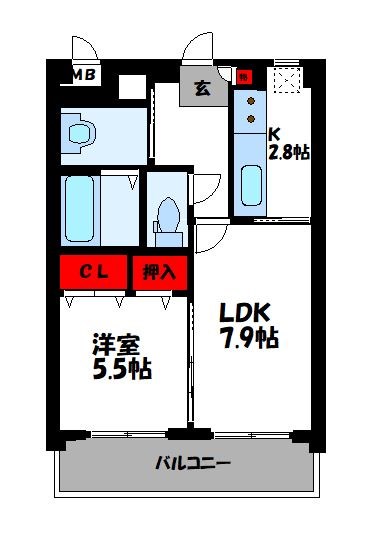 パインヒルズ志免の間取り