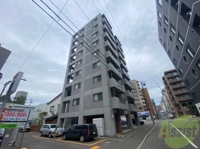 建物外観　札幌市中央区北一条西「アヴェニュ近美前」