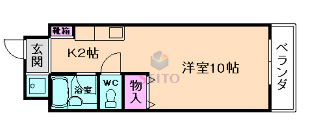 曽根コートの間取り