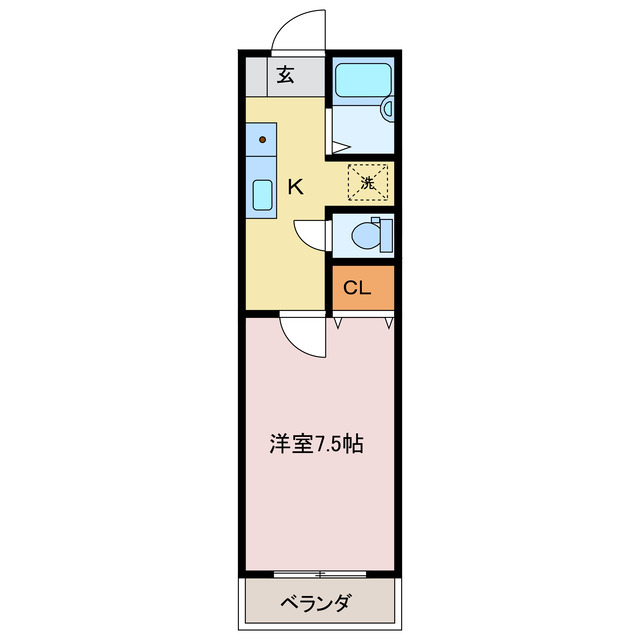 メゾンドプランタンの間取り