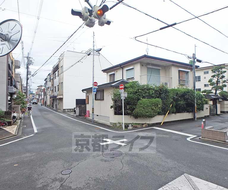 【京都市左京区下鴨下川原町のアパートの眺望】