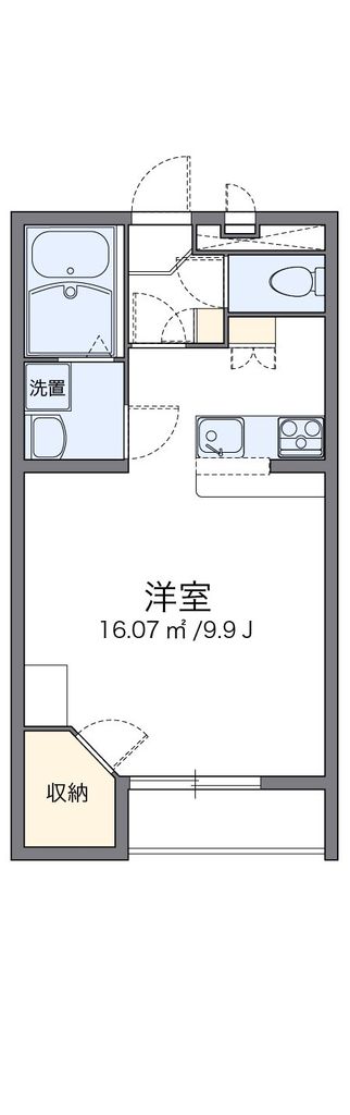 ふじみ野市駒林元町のアパートの間取り