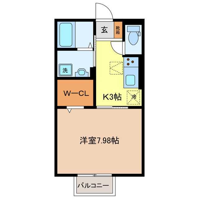 アズールの間取り