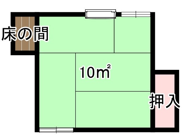 大和荘本館の間取り