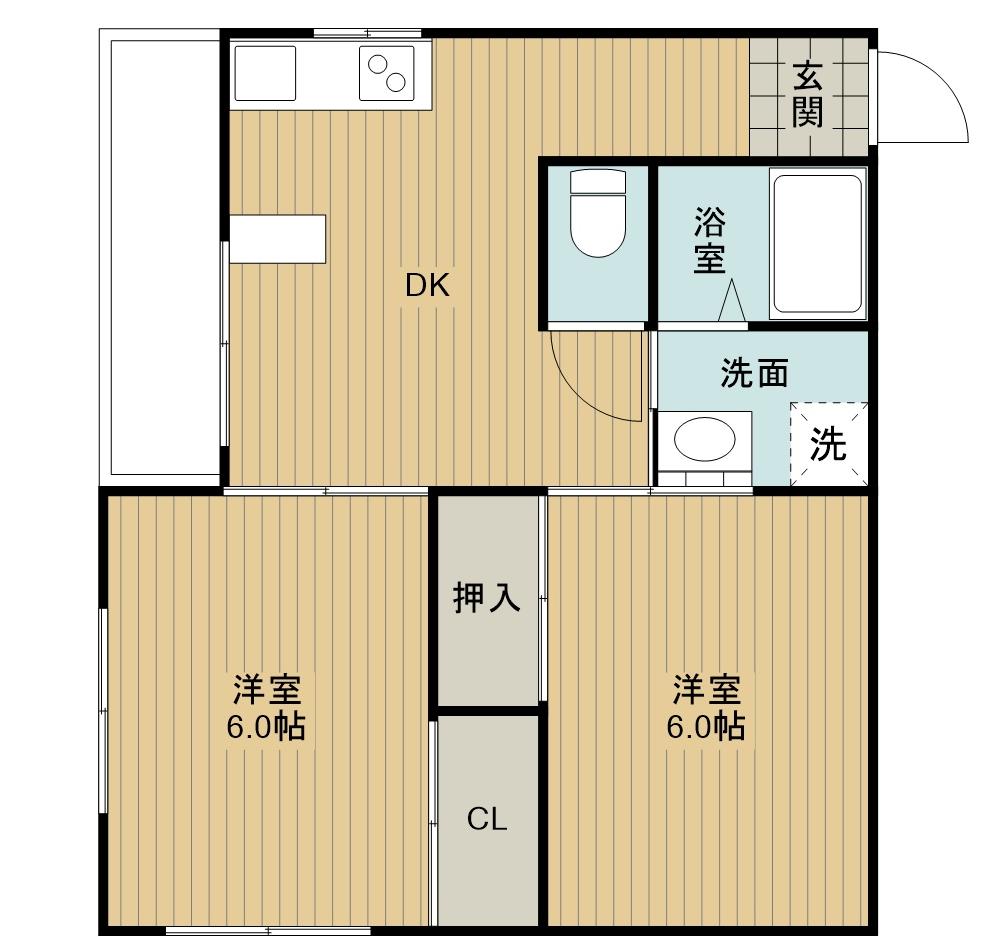 R高槻の間取り