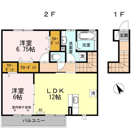 Andalasia(アンダレーシア）の間取り