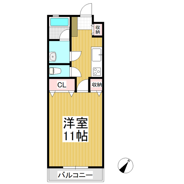 ネブローザの間取り