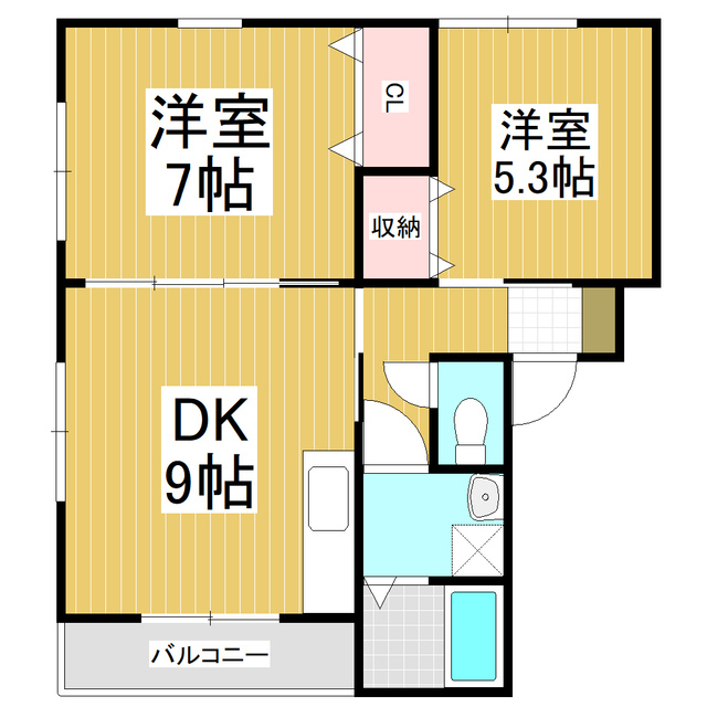 エクシブ麗麗　Ｃ棟の間取り