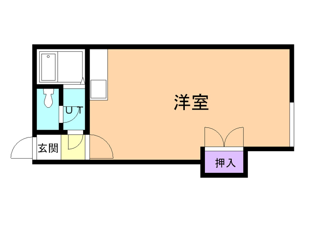 【ドエル宮の森の間取り】