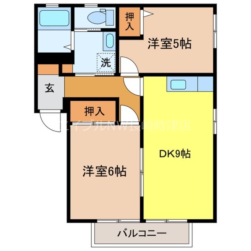 【フレグランスヒルズの間取り】