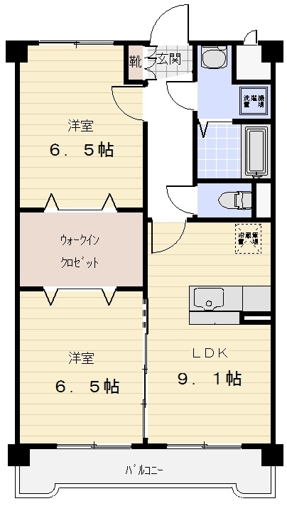 マジェスティの間取り