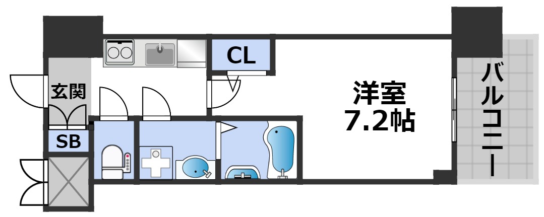 セレニテ本町東リアンの間取り