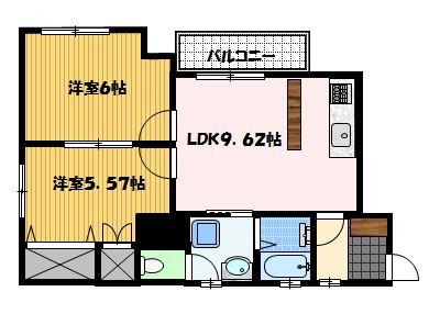 ゴールデンリバーの間取り