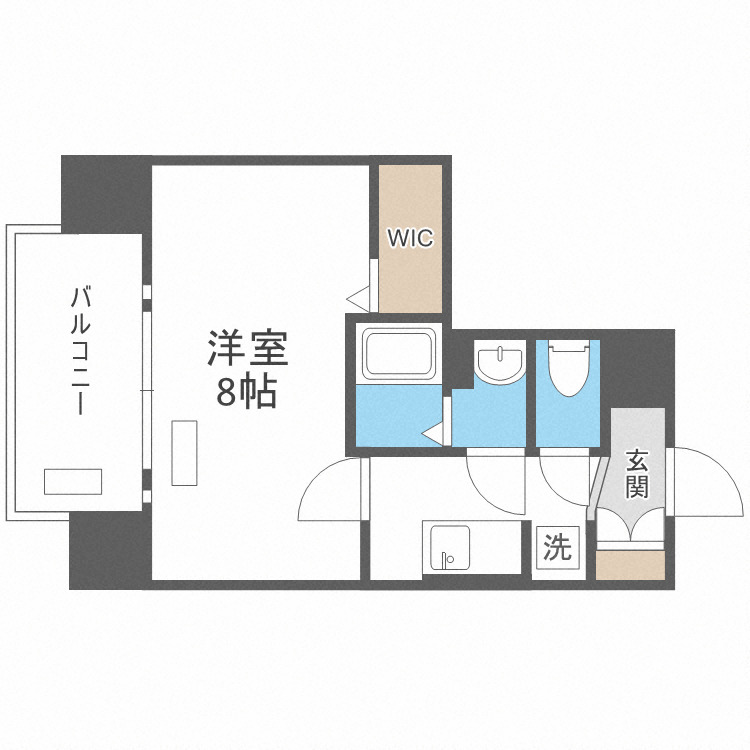 ララプレイス天王寺シエロの間取り