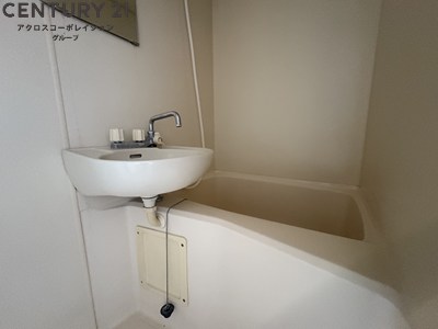 バス・シャワールーム　シンプルなお風呂です。