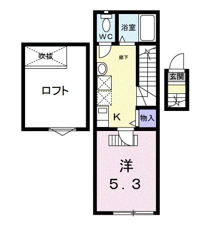 セイバリー　スマイルIIの間取り