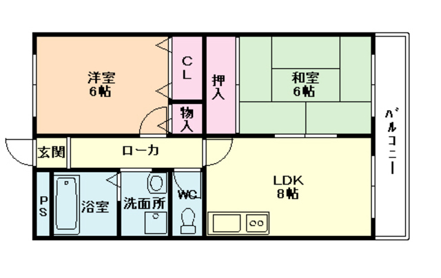 ラフィーネ井上の間取り