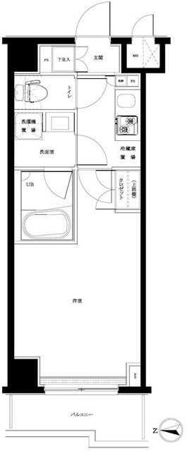 ルーブル高島平の間取り