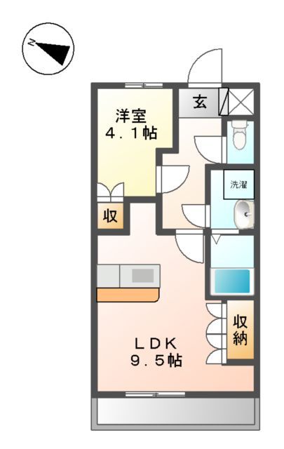 コンフォール・秩父の間取り