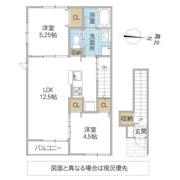 レーガベーネ長堀 III Bの間取り