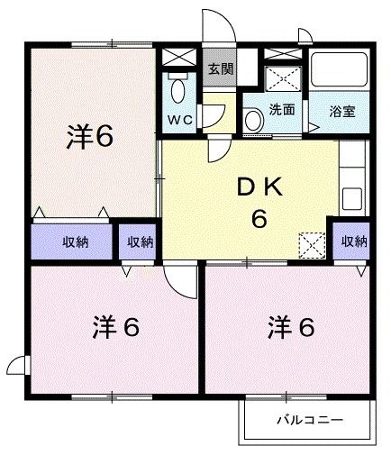 サンセール館来春の間取り