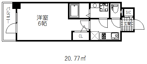 エスリード神戸レジデンスの間取り