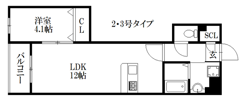 グランステージ宇美駅前の間取り